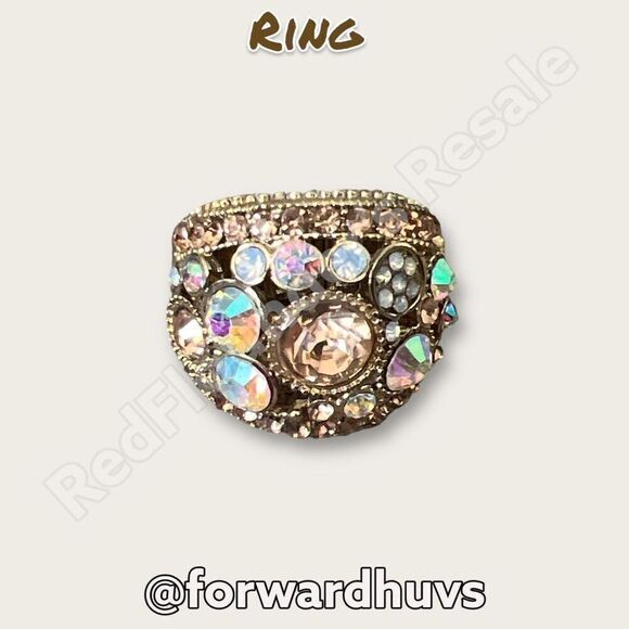 Bundle Sale 3 for $15 | Stretch Embellished Bling Ring Size 8-12 - Picture 4 of 9